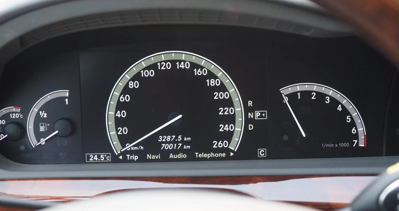 Mercedes-Benz Klasa S cena 94900 przebieg: 70000, rok produkcji 2009 z Maków Mazowiecki małe 596